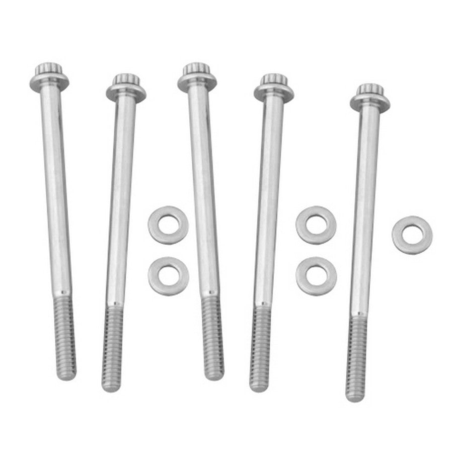 Auto Racing Products Automotive Hardware S/S Bolt Kit - 6pt. (5) 1/4-20 x 3.750 621-3750