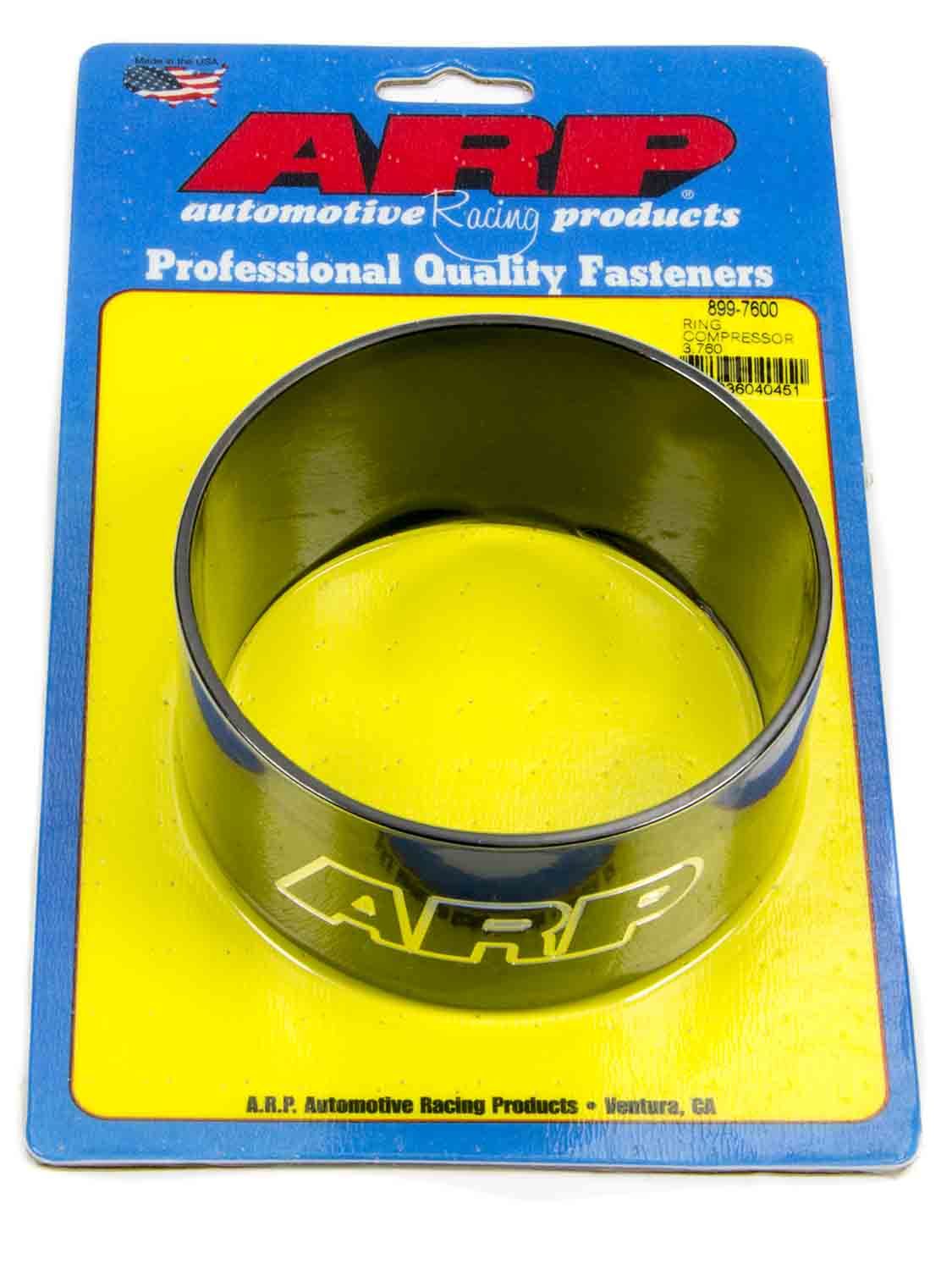 Auto Racing Products Engine Component 3.760 Tapered Ring Compressor 899-7600
