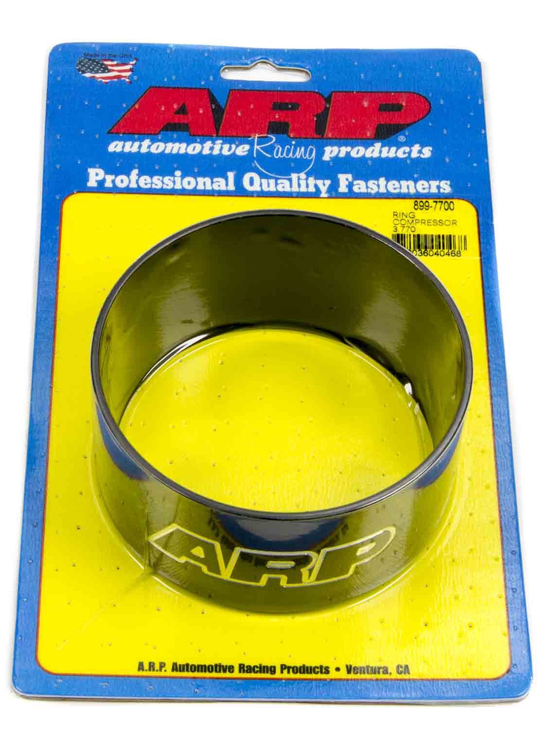 Auto Racing Products Engine Component 3.770 Tapered Ring Compressor 899-7700