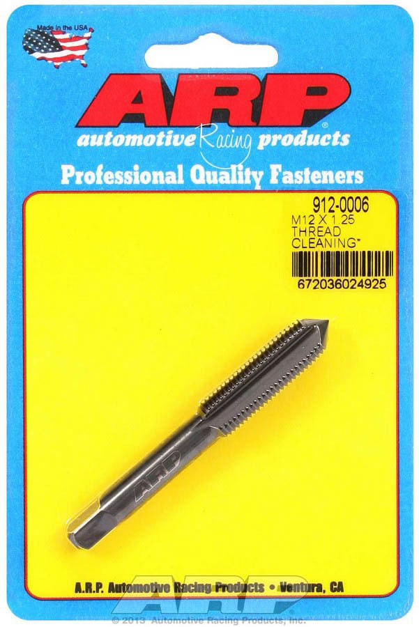 Auto Racing Products Taps 12mm x 1.25 Thread Cleaning Tap 912-0006