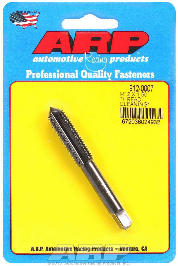 Auto Racing Products Taps 12mm x 1.50 Thread Cleaning Tap 912-0007