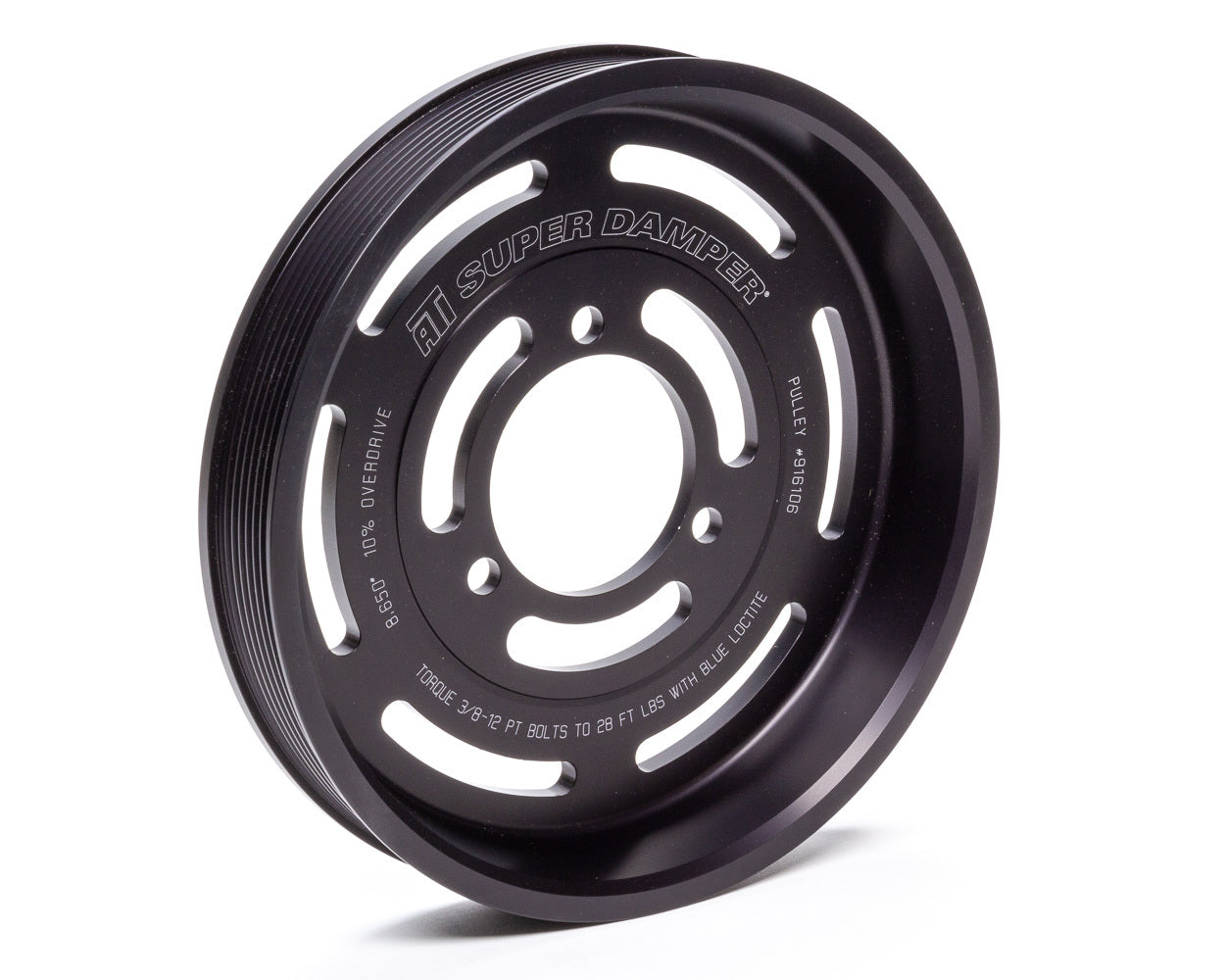 ATI Performance Crankshaft Pulleys Supercharger Pulley 8.86 8-Groove Serpentine 916106