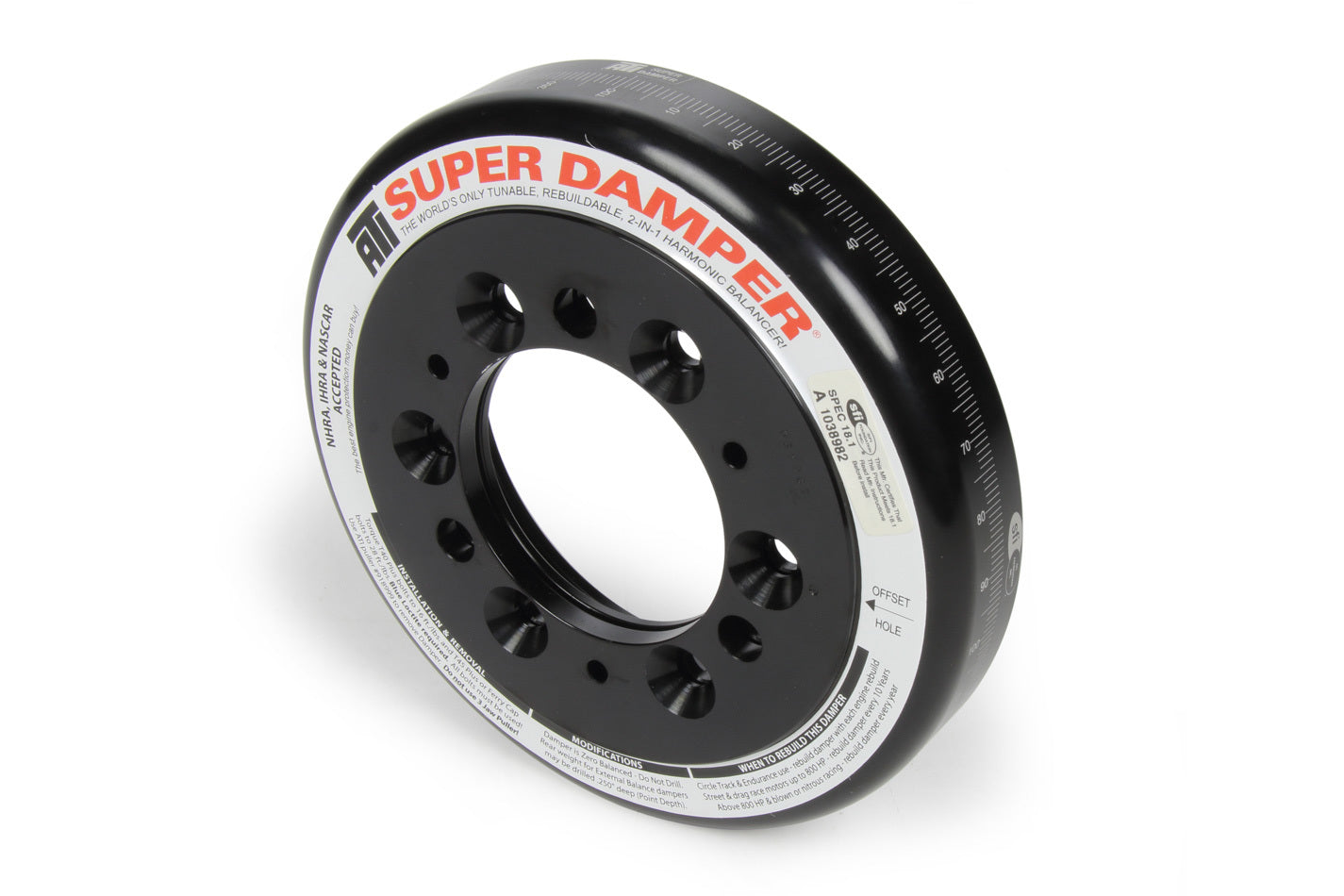 ATI Performance Harmonic Balancers and Components 6.325 Alm Balancer Shell O-Ring w/Chevy Front 917050