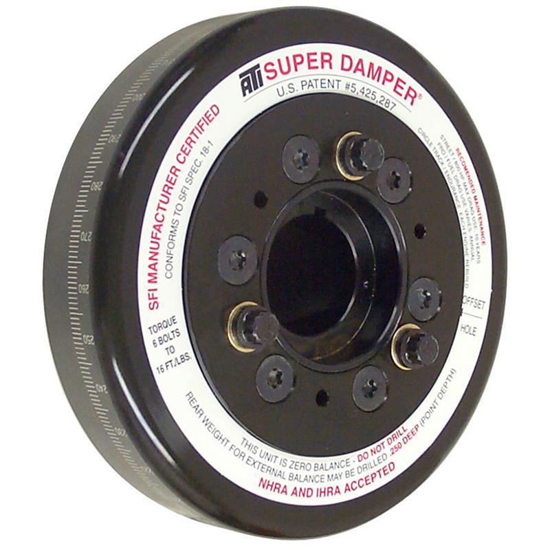 ATI Performance Harmonic Balancers and Components SBC 6.325 Harmonic Damper w/BBC Snout SFI 917229