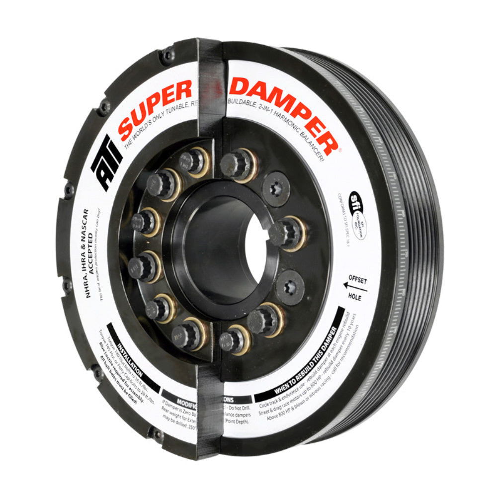 ATI Performance Harmonic Balancers and Components 7.425 Super Damper - SFI Duramax 11-Up LM 917376