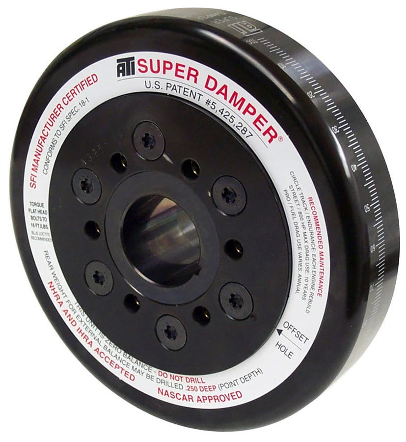 ATI Performance Harmonic Balancers and Components SBM 7.074 Harmonic Damper - SFI 918282E