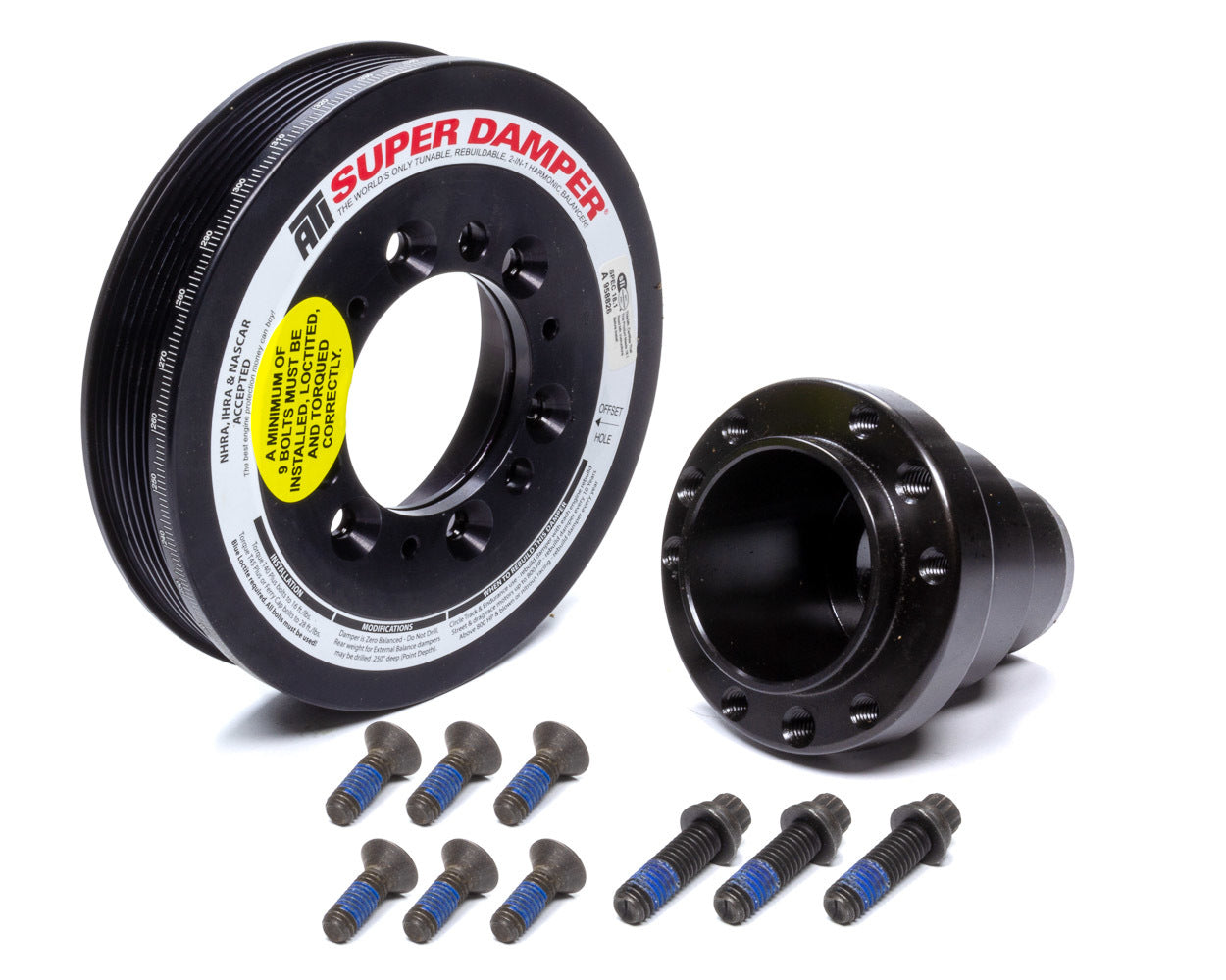 ATI Performance Harmonic Balancers and Components 5.7 Hemi Harmonic Damper SFI 6-Groove 2011-Up 918459