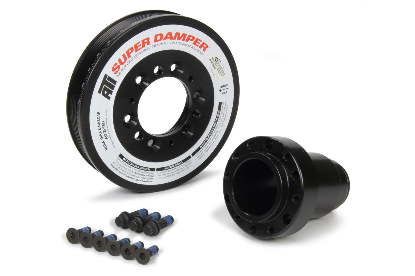 ATI Performance Harmonic Balancers and Components LS3 7.48 Harmonic Damper 6-Groove SFI 918644