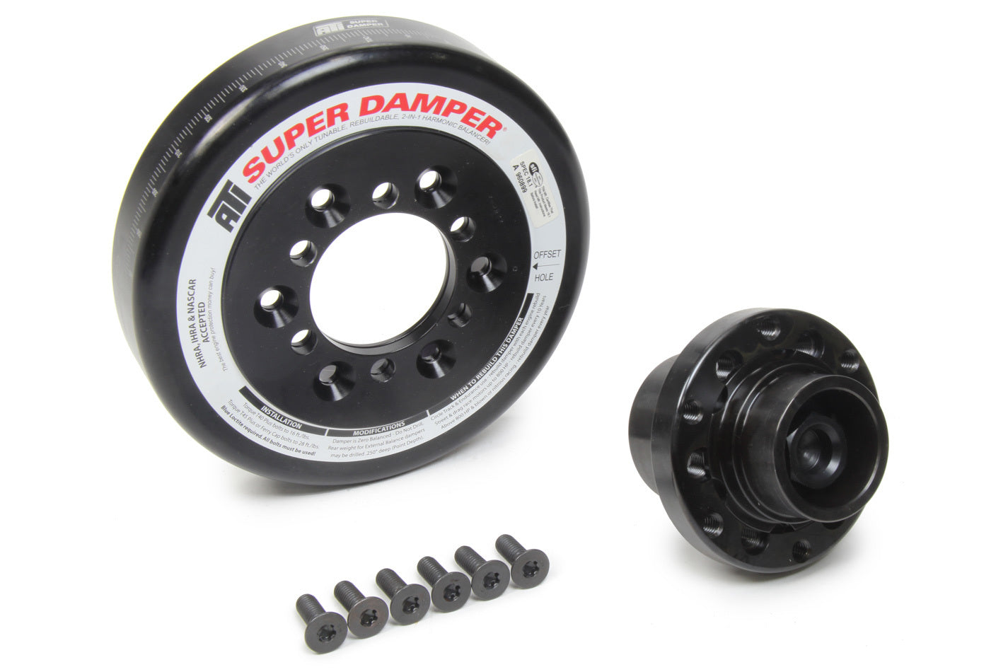 ATI Performance Harmonic Balancers and Components BBC 7.074 SFI Harmonic Damper Internal Bal. 918870E