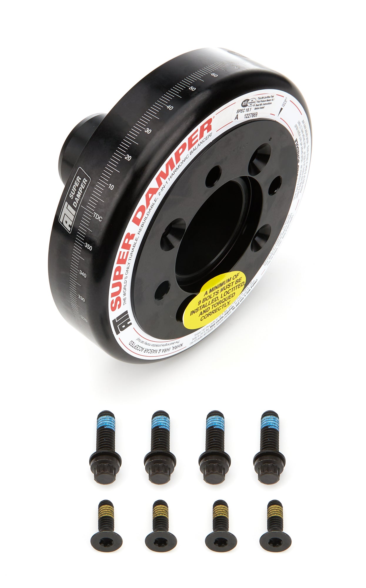 ATI Performance Harmonic Balancers and Components SBF Superdamper 6.325 SFI Internal Balance 918923