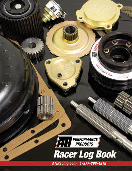 ATI Performance Brake Component Racer Log Book Z31010
