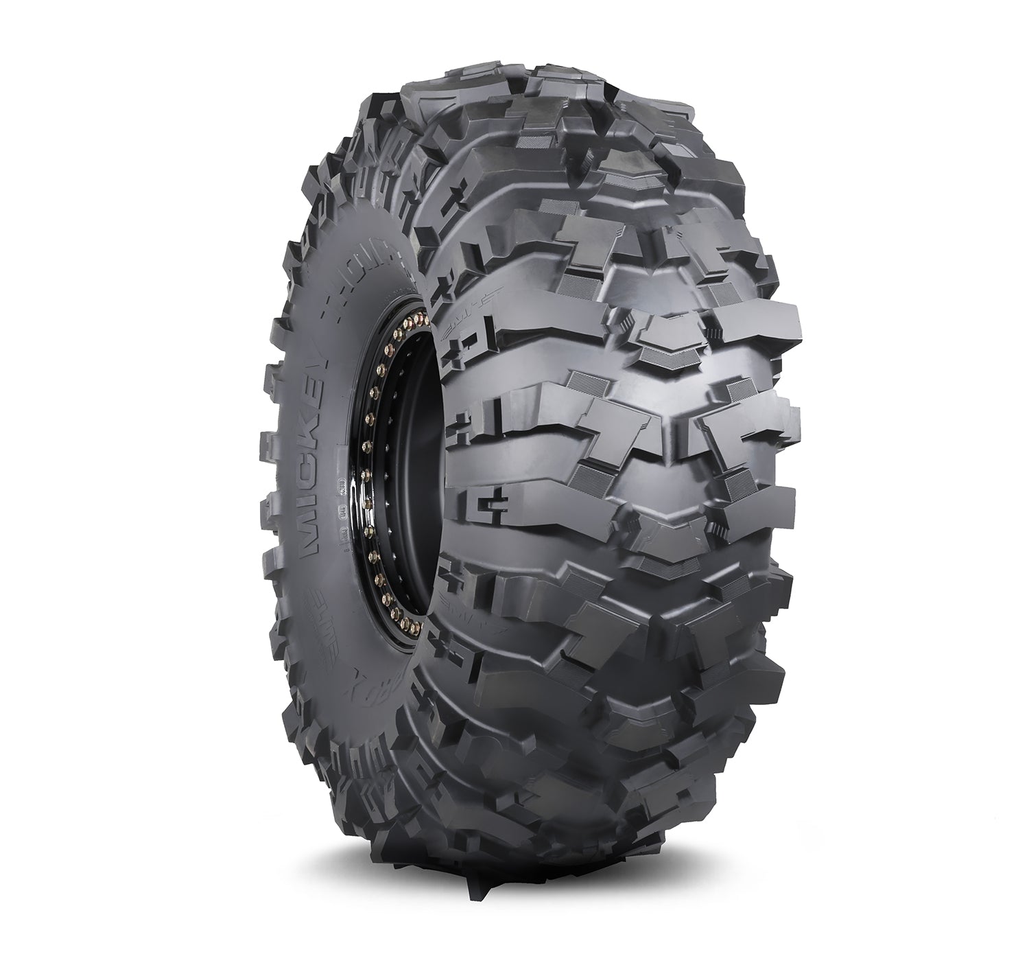 Mickey Thompson Symmetric Directional Tread Pattern Provides Excellent Traction and Cleaning Power. Dual Decoupling Grooves for Flexibility on 250117