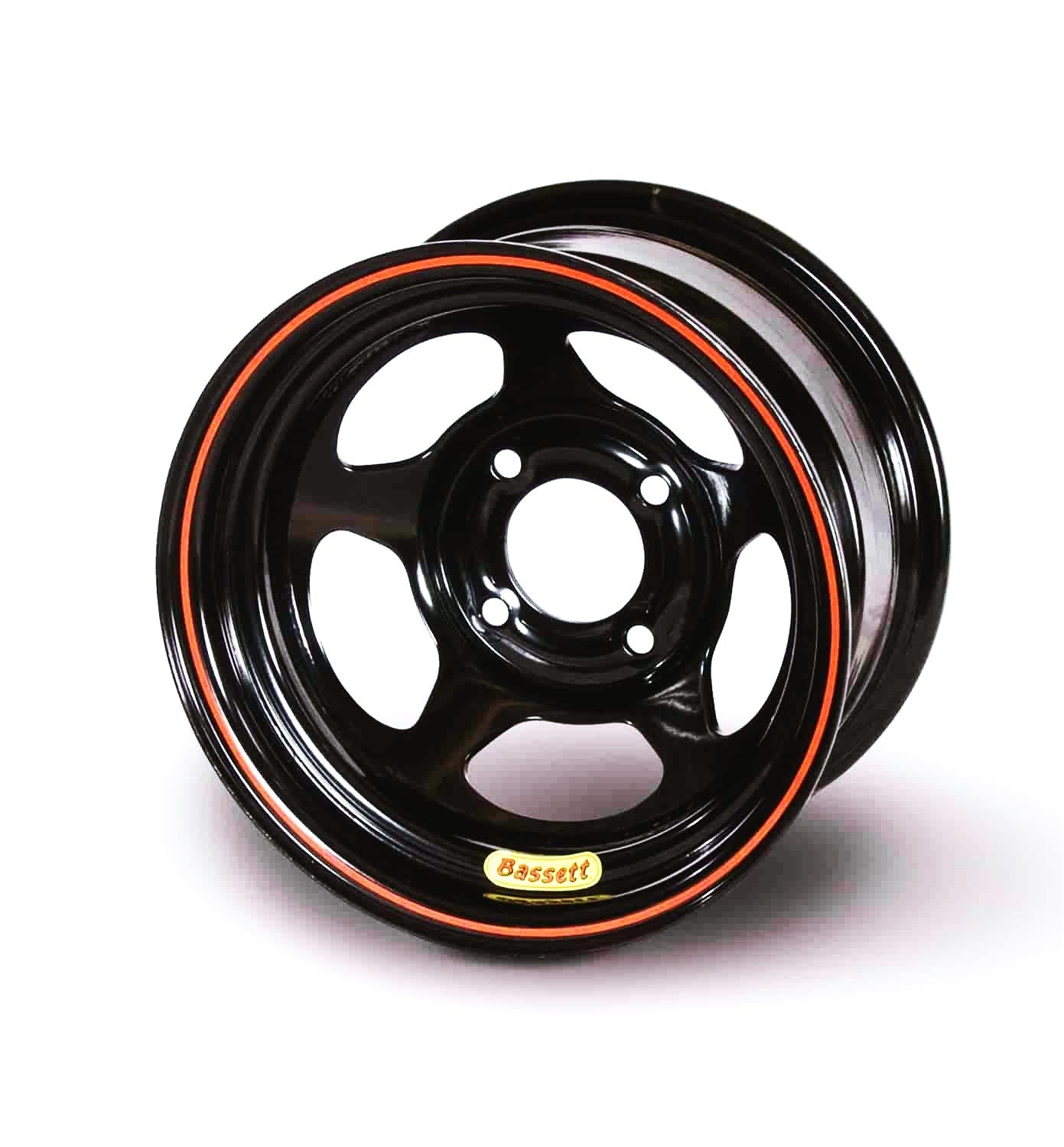 Bassett Wheel Accessory Wheel 13in x 8in 5x100mm Black 38SN2