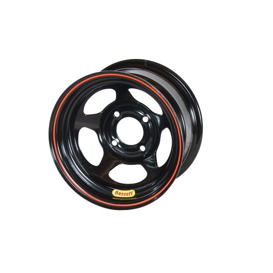Bassett Wheel Accessory Wheel 13x8 4x4.25in 3in BS Black 38SP3