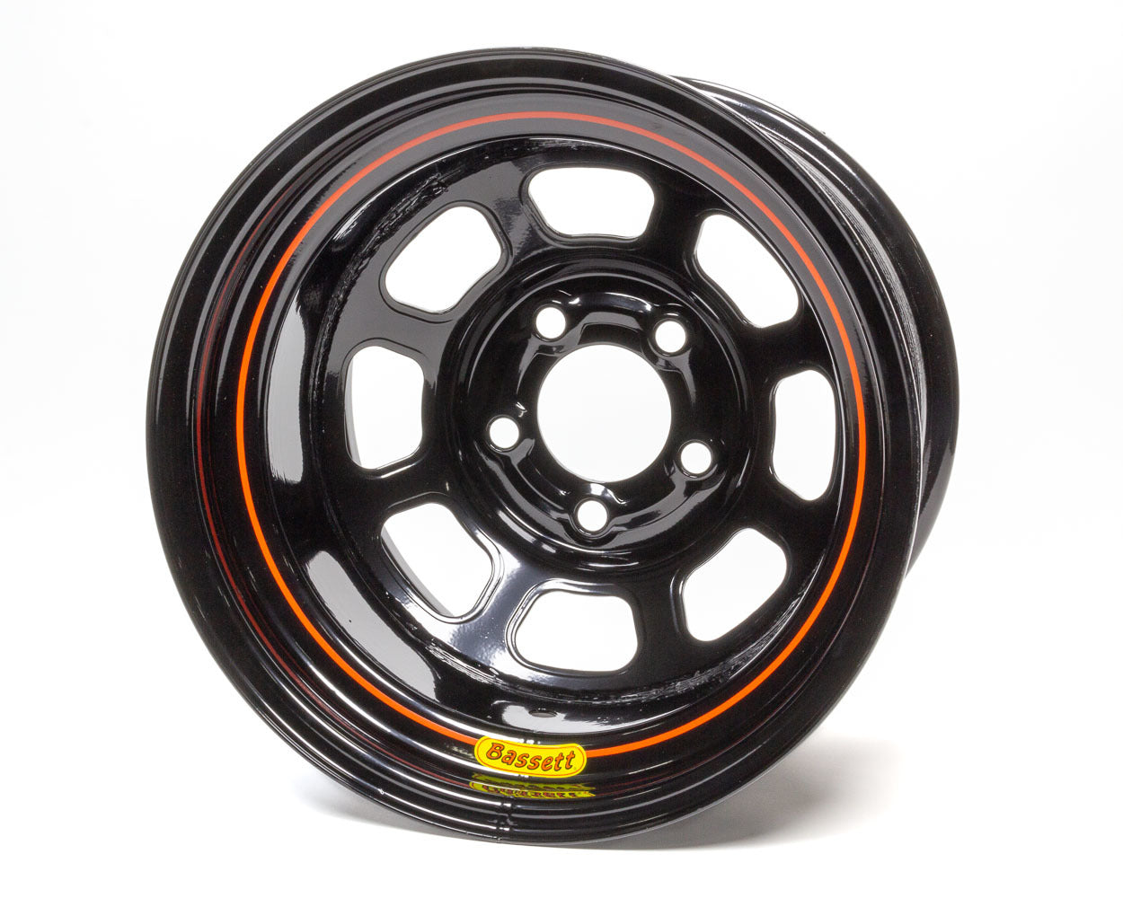 Bassett Wheel Accessory 15x10 5x5 Beaded Black Spun 50S53B