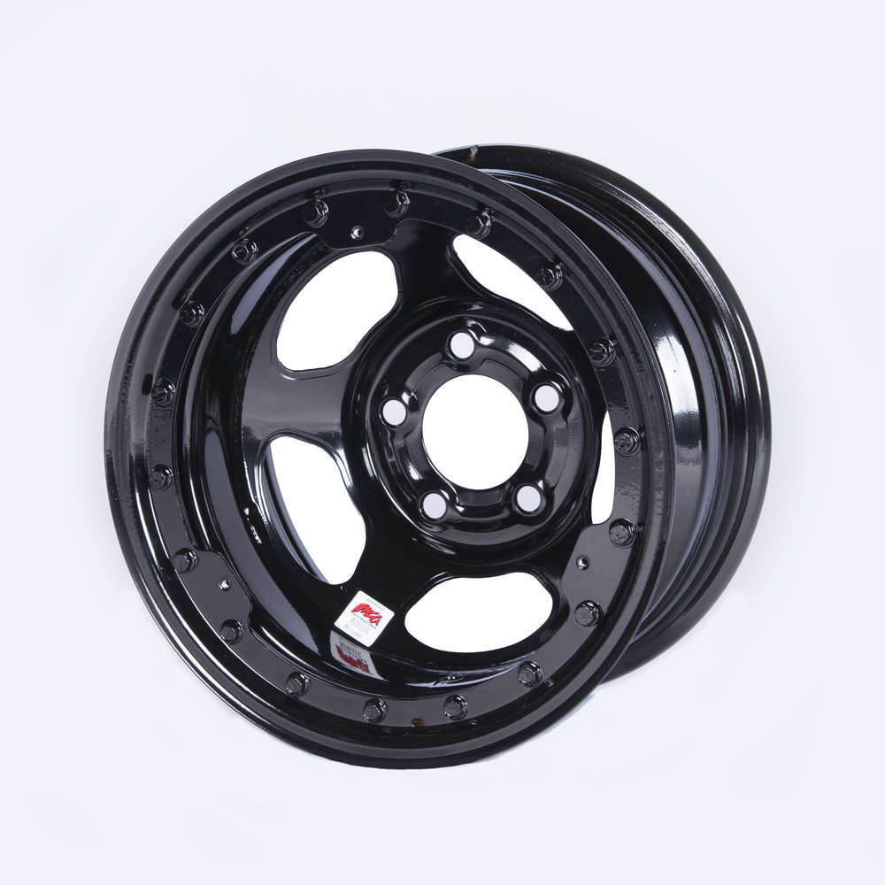 Bassett Wheel Accessory 15x8 IMCA Black Beadlock Inertia 5x5 58A54ILK