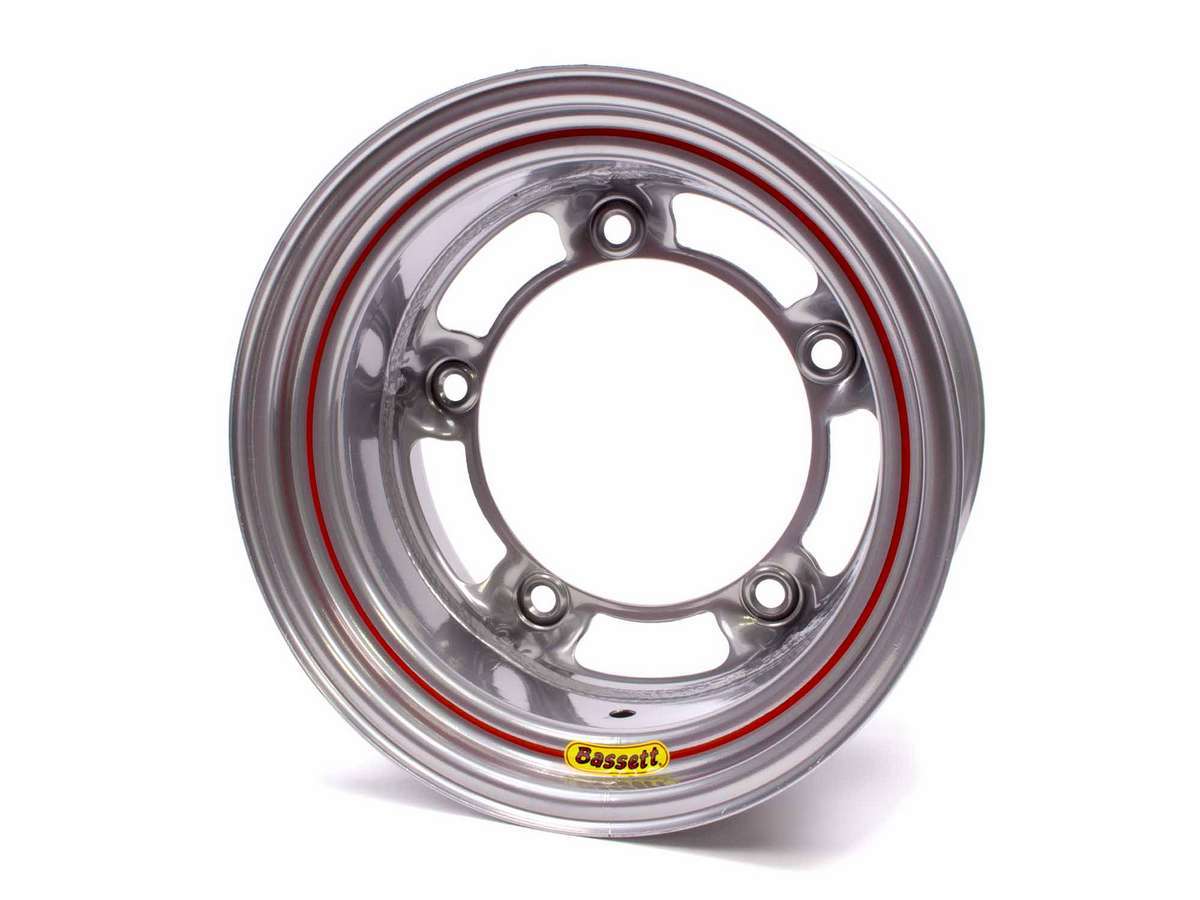 Bassett Wheel Accessory 15x8 W/5 Silver Spun 58SR3S