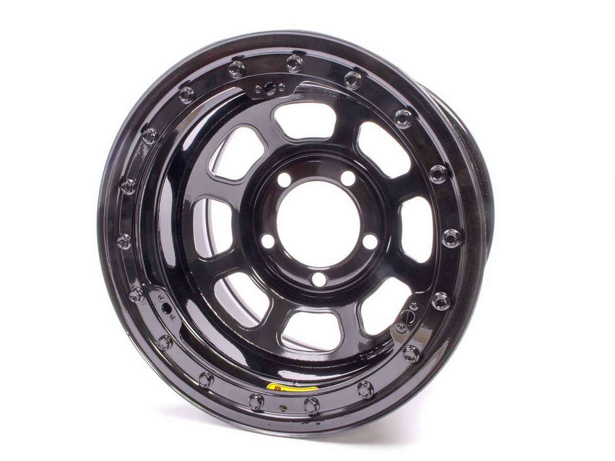 Bassett Wheel Accessory 15 x 8.75 B/L Black 5x5 3in BS D-Hole 59D53LK