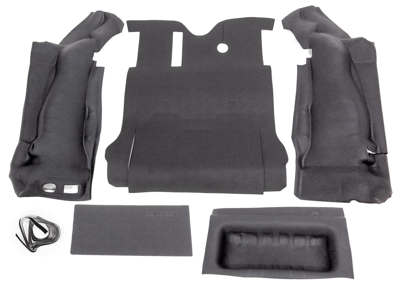 BedRug Truck Bed Mats and Components 2007-2010 Jeep Wrangler BTJK07R4