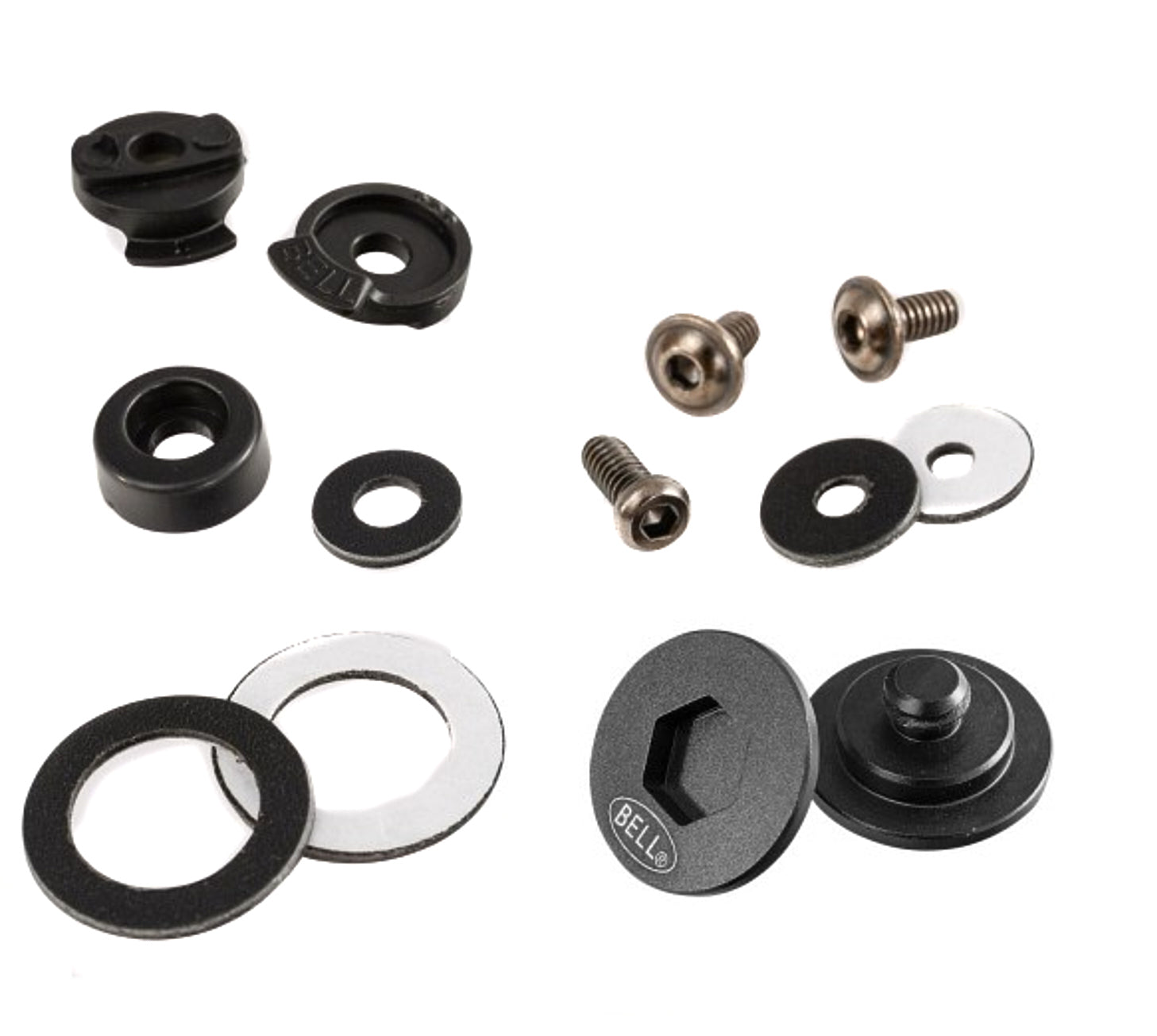 Bell Helmet Components SV SE07 Pivot Kit BlackBell2020071 2020071
