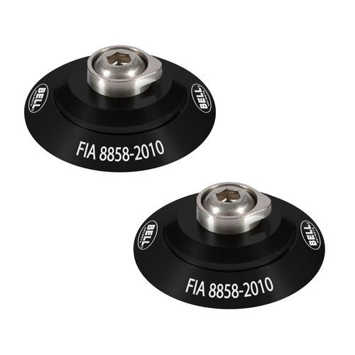Bell Helmet Components HANS Clip Set Black FIA8-2010Bell2100002 2100002