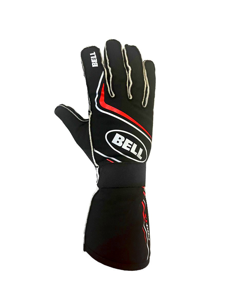Bell Driving Gloves Glove PRO-TX Black/Red Medium SFI 3.3/5BellBR20032 BR20032