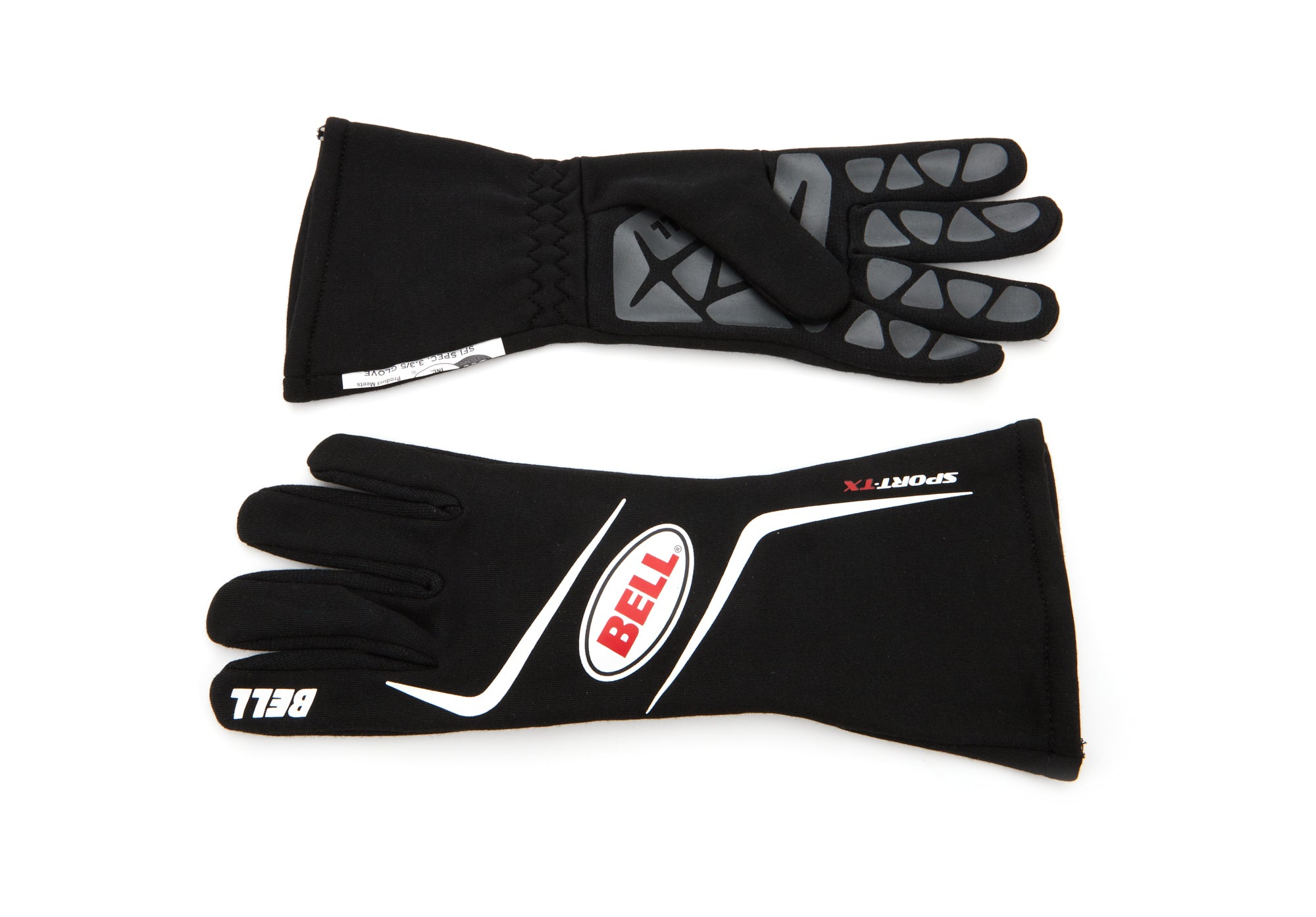 Bell Driving Gloves Glove SPORT-TX Black/Red Medium SFI 3.3/5BellBR20062 BR20062