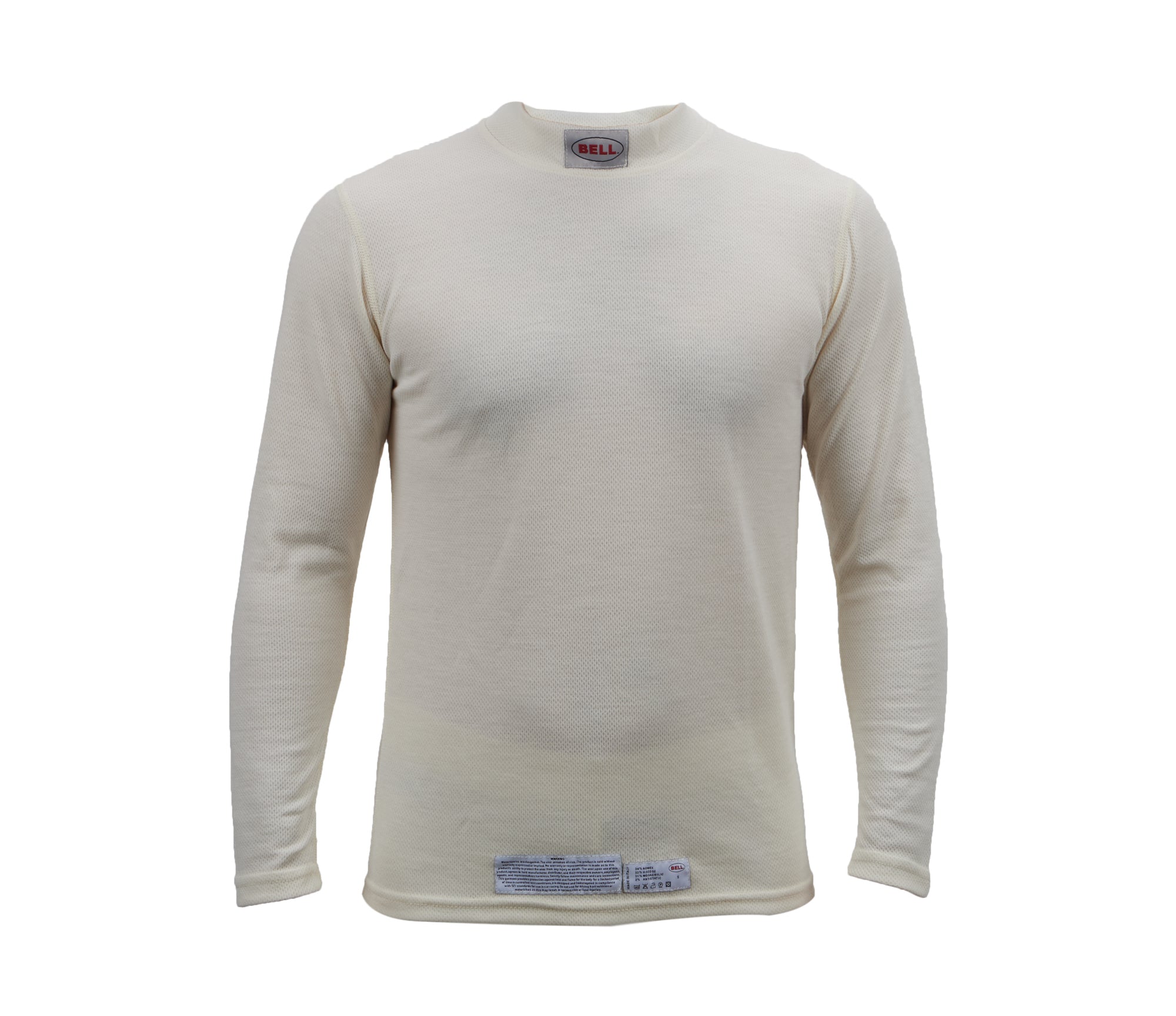 Bell Fire Retardant Underwear Tops Underwear PRO-TX Top White Large SFI 3.3BellBR40003 BR40003