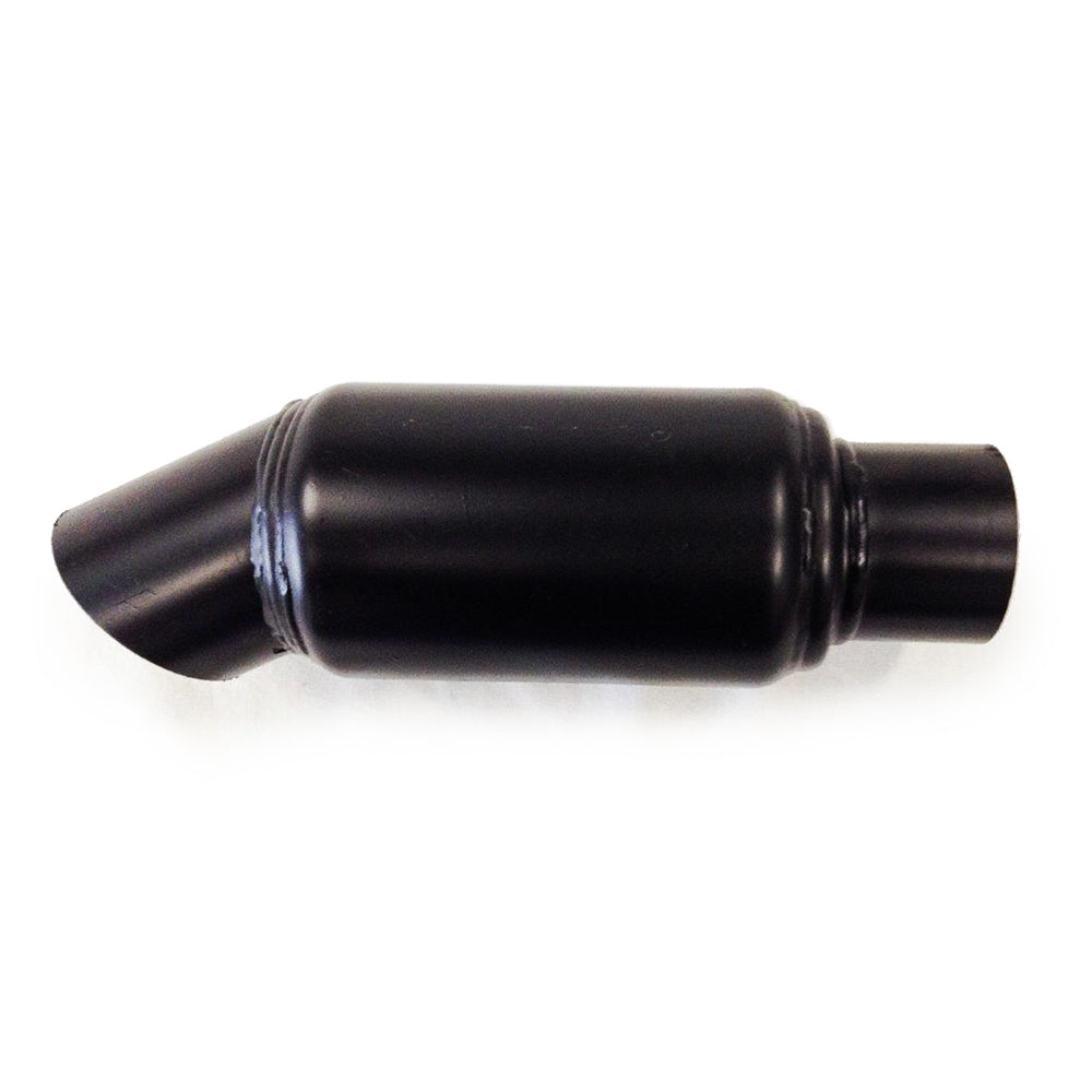 Beyea Exhaust System Muffler 3.5in SS w/ Turn Down MUF35-SS