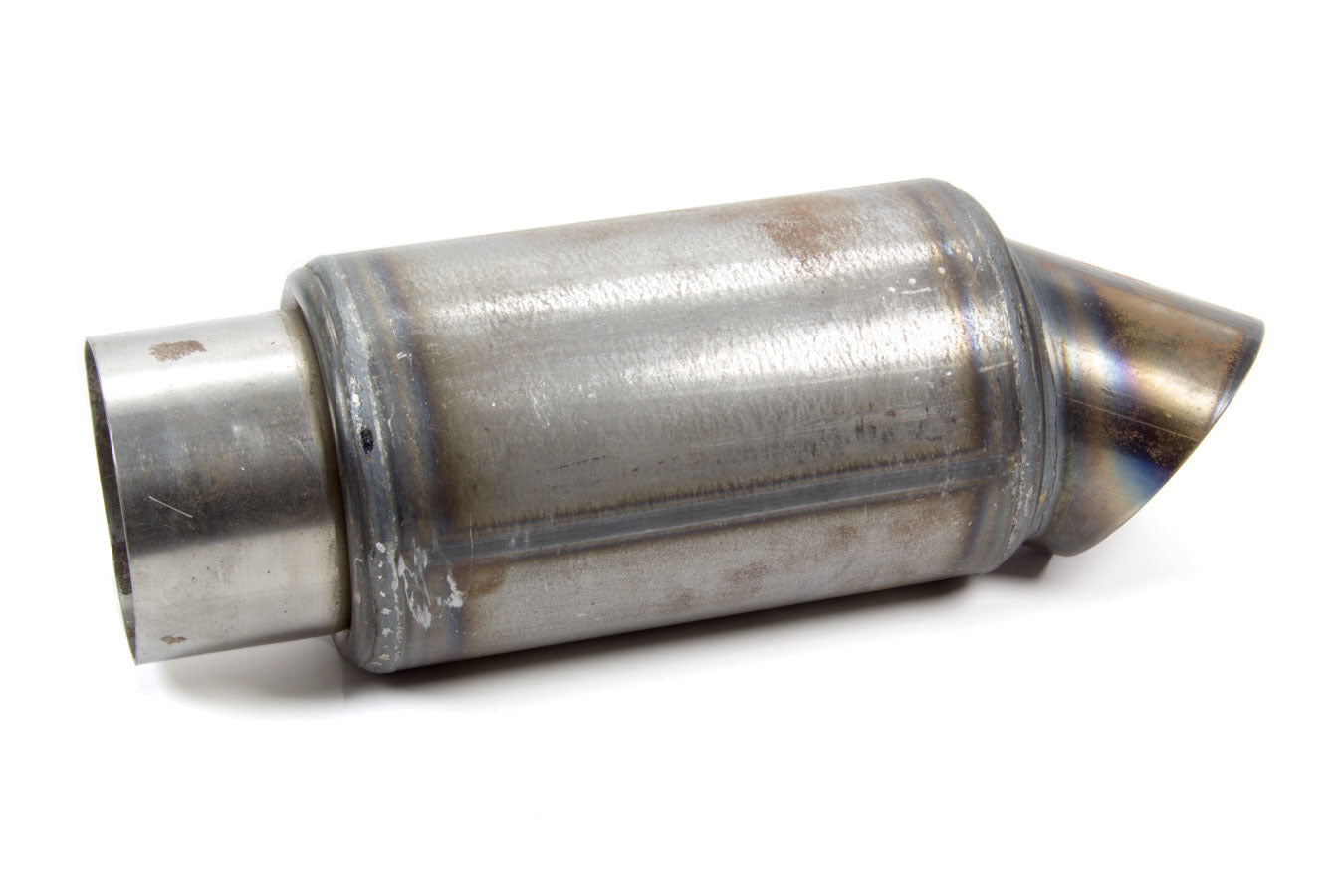 Beyea Exhaust System Muffler 3in w/Turn Down MUF3