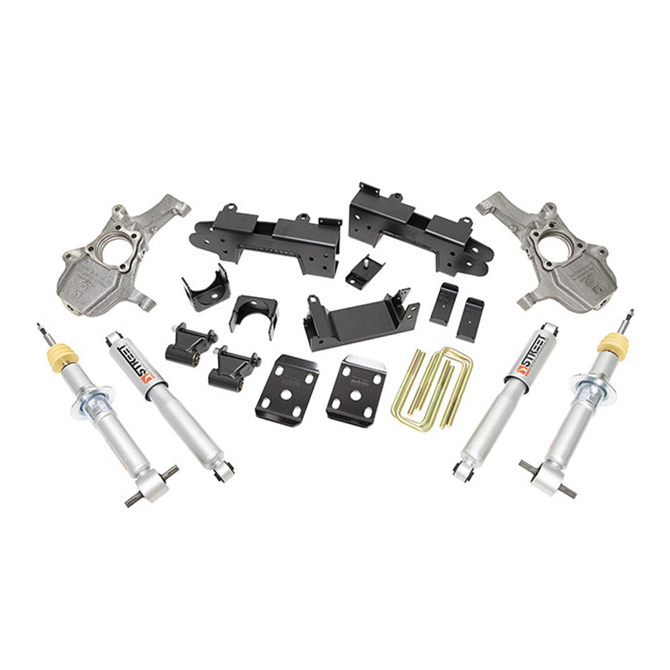 Belltech 2019-2020 GM Fullsize Truck Lowering Kit 4 in Front / 6 in Rear 1040SP product image