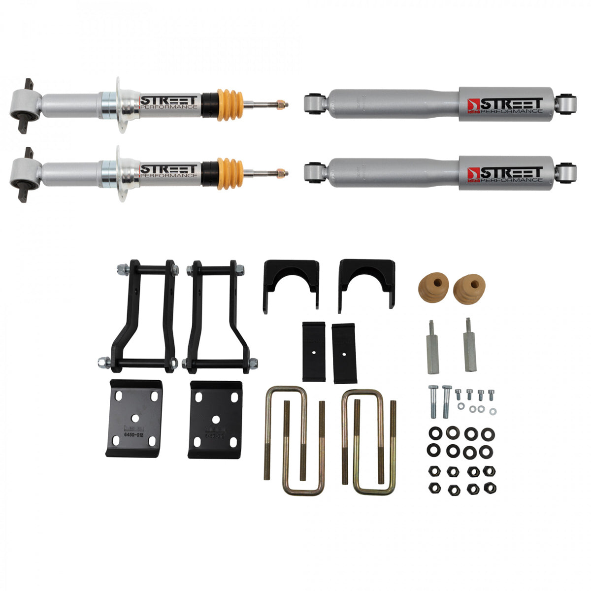 Belltech 2019-2020 Ford Application Lowering Kit 2 in Front / 4 in Rear 1044SP product image