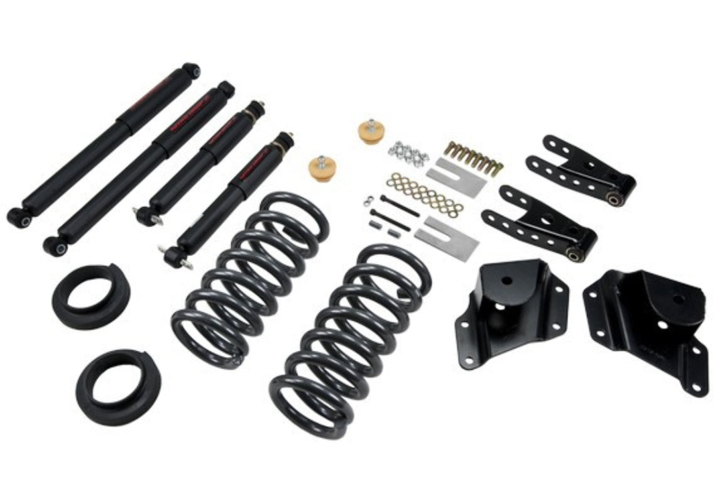 Belltech 1999-2006 GM Truck/SUV Lowering Kit 3 in Front / 4 in Rear 664ND product image