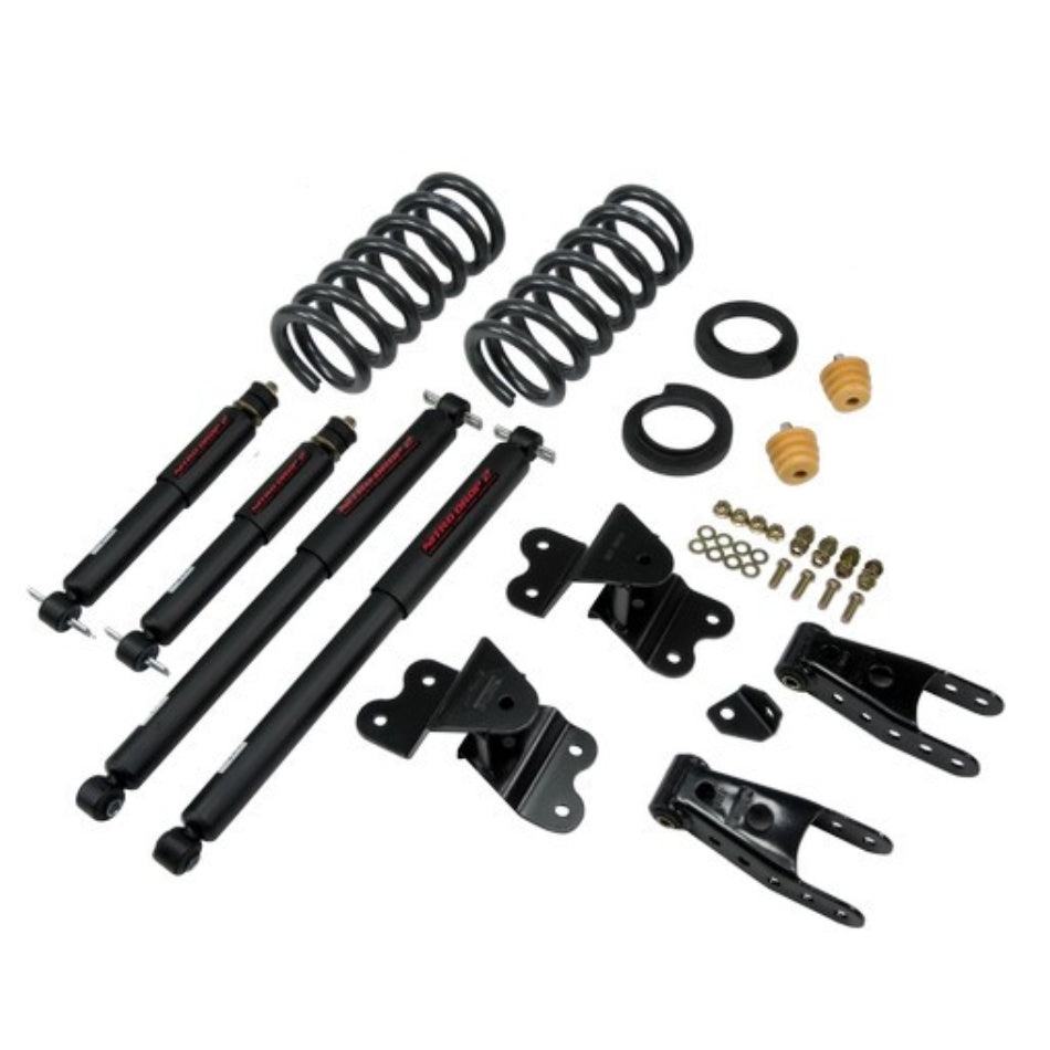 Belltech 1988-1998 GM Truck/SUV Lowering Kit 3 in Front / 4 in Rear 686ND product image