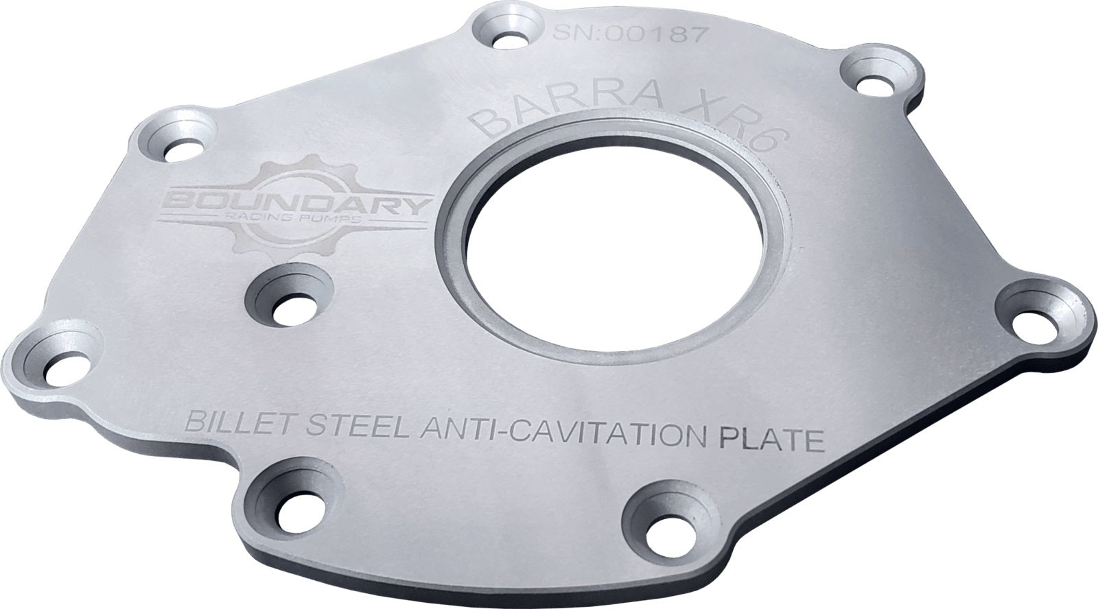 Boundary Pumps Oil Pump Components Billet Back Plate Ford Barra XR6 2012-2016 BA-BBP