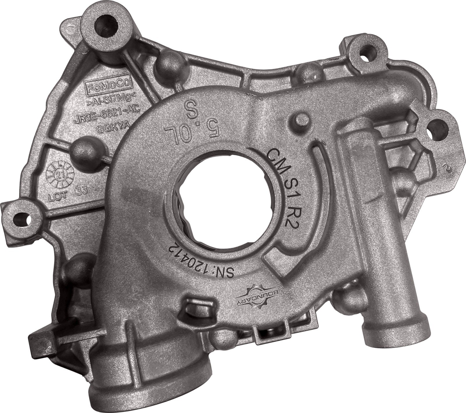 Boundary Pumps Drivetrain Component Oil Pump w/Billet Gear Ford 5.0L Coyote 2015-Up CM-S1-R2