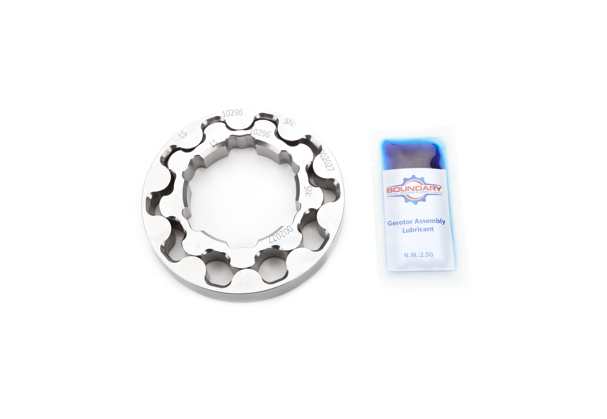 Boundary Pumps Drivetrain Component Billet Oil Pump Gear Set GM LS High Flow LS-10296-OPG
