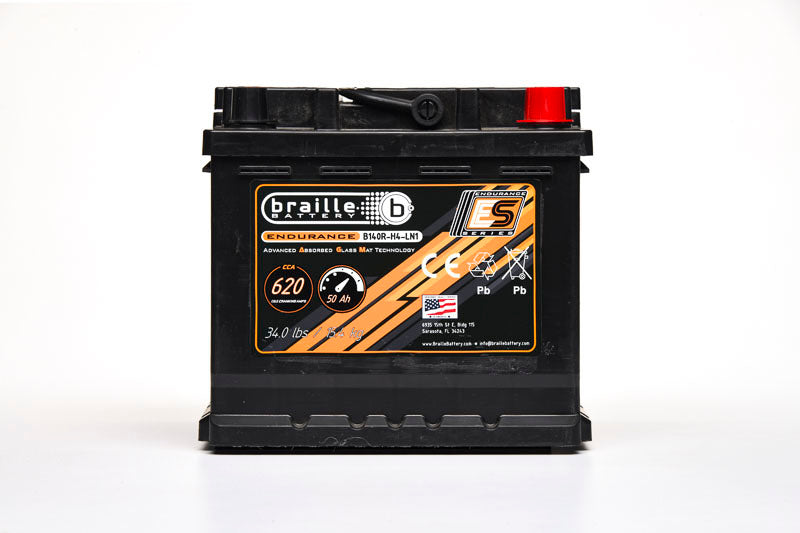 Braille Battery Batteries 140R-H4-LN1 Endurance AGM Battery 620 CCA B140R-H4-LN1