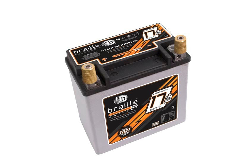Braille Battery Batteries Racing Battery 17lbs 1191 PCA 6.8x4.0x6.1 B2317