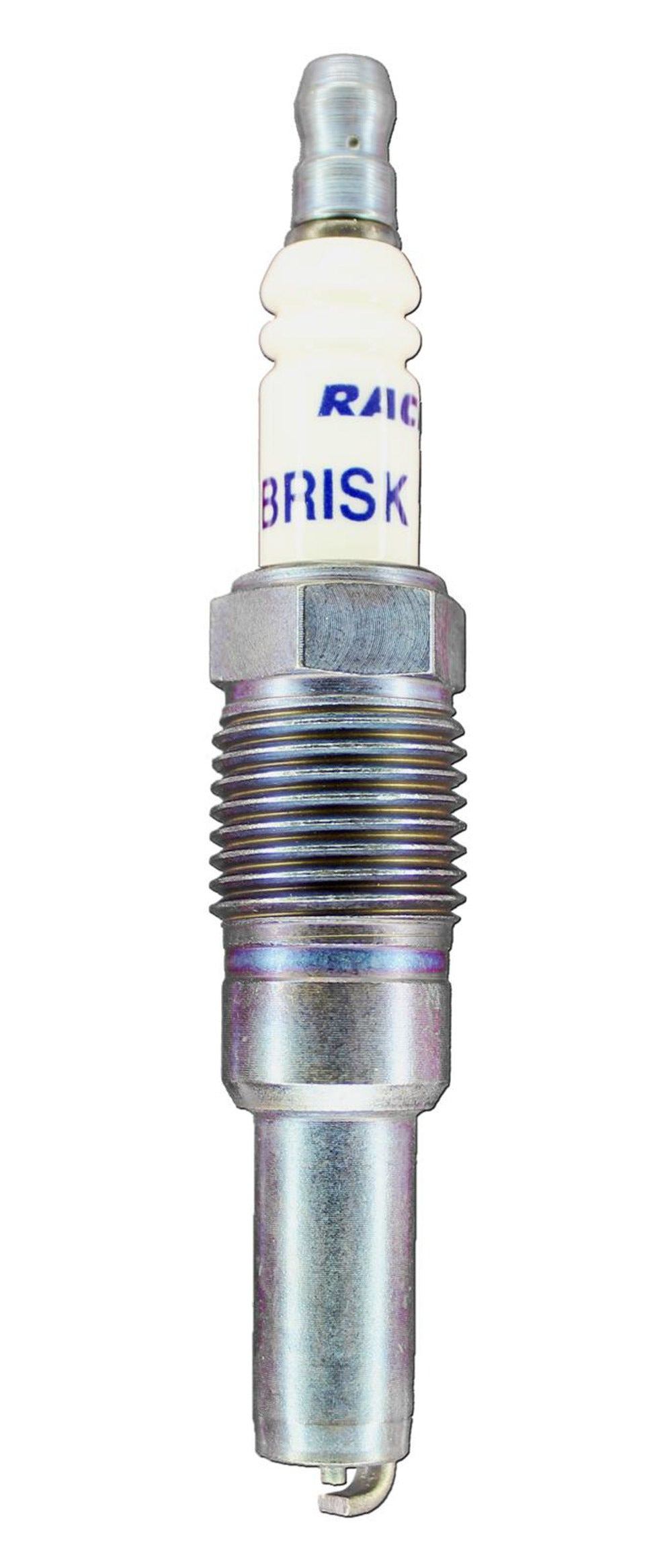 Brisk Wheel Accessory Spark Plug Silver Racing 3VR12S