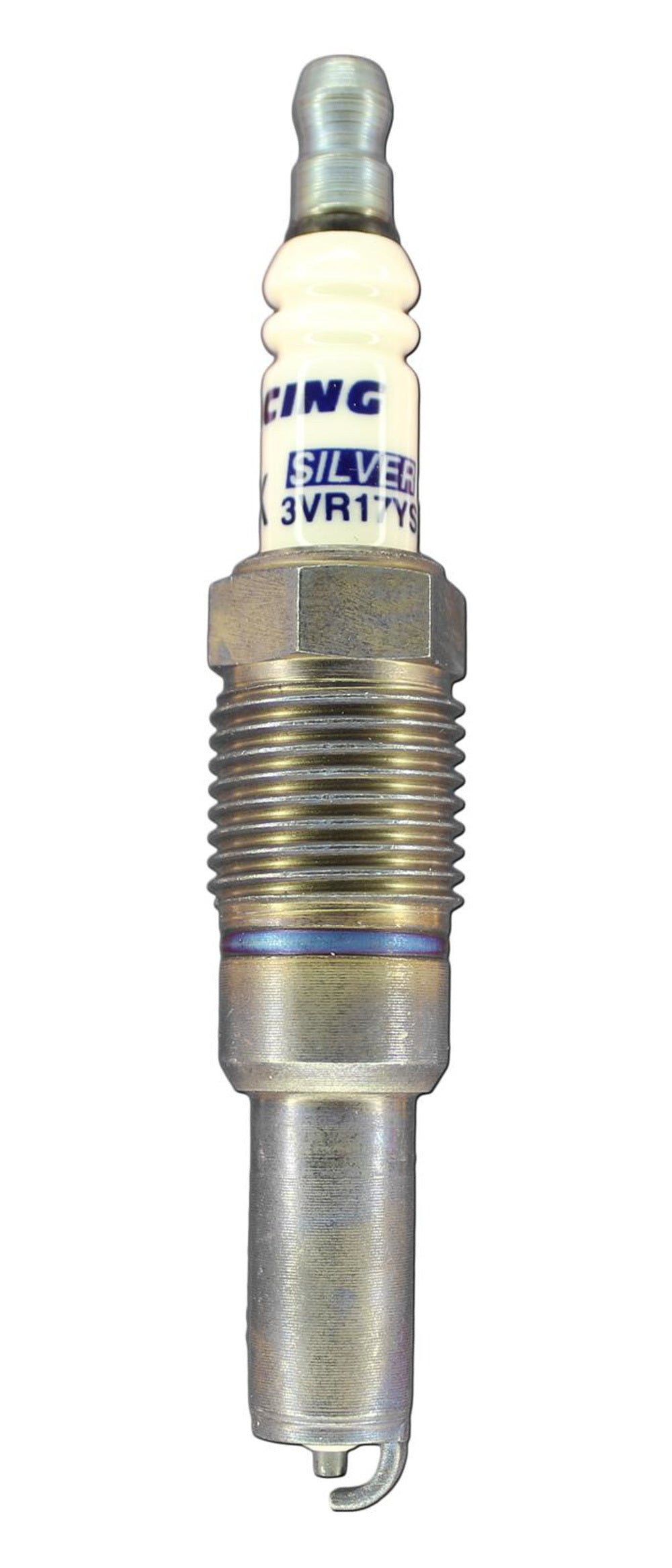 Brisk Wheel Accessory Spark Plug Silver Racing 3VR17YS