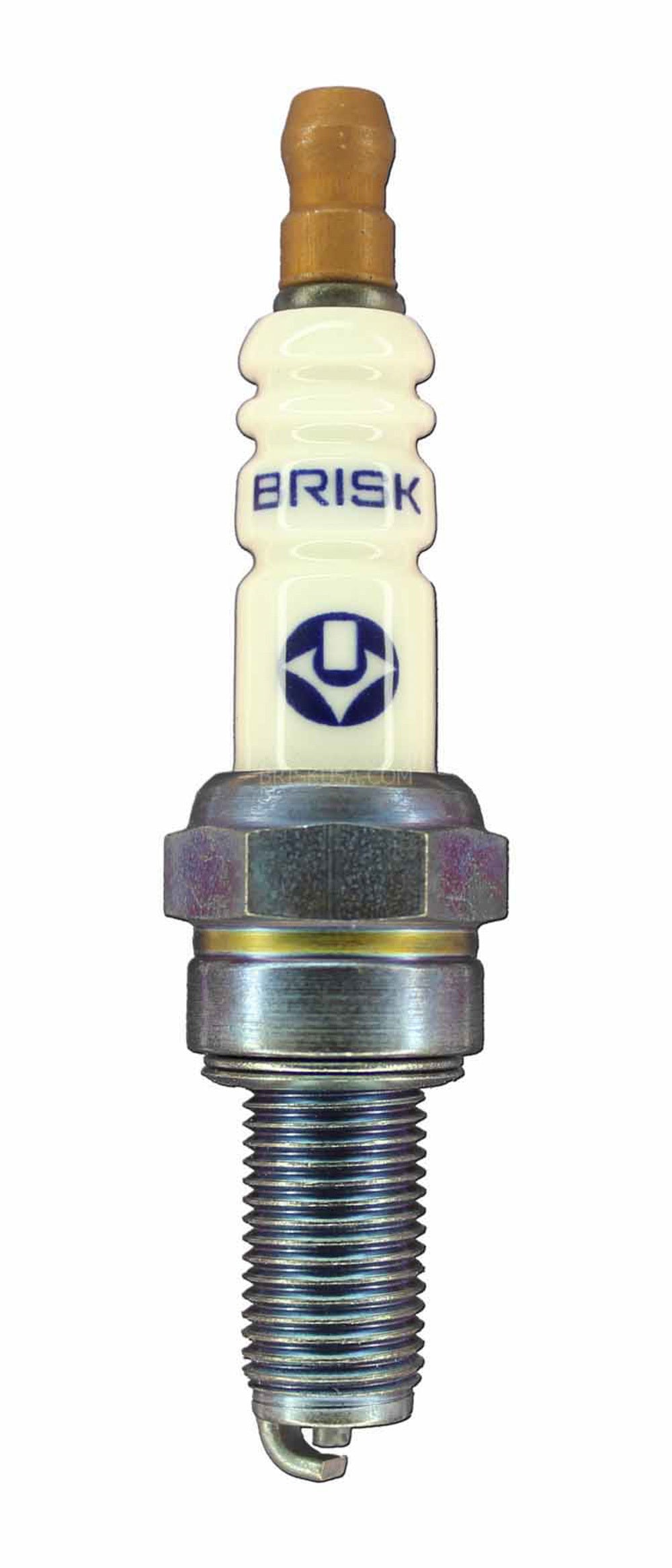 Brisk Wheel Accessory Spark Plug Silver Racing AR08S