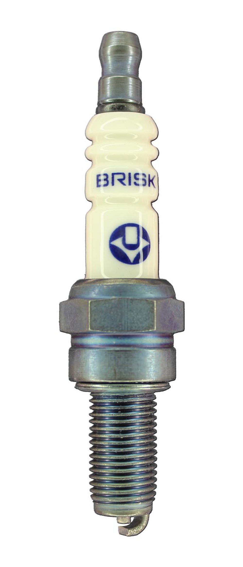 Brisk Wheel Accessory Spark Plug Silver Racing AR10S