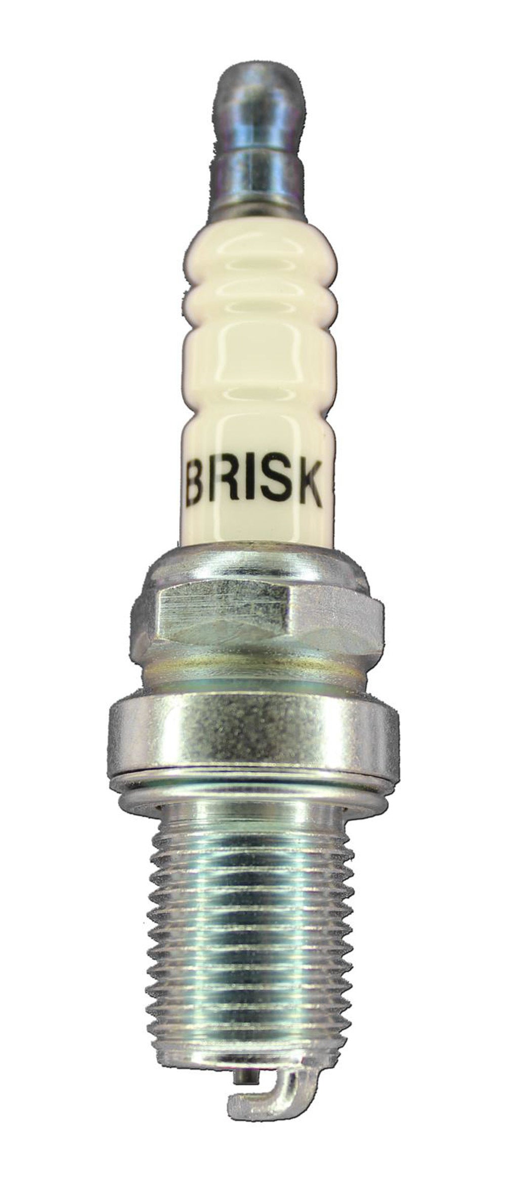 Brisk Wheel Accessory Spark Plug Silver Racing DR14S
