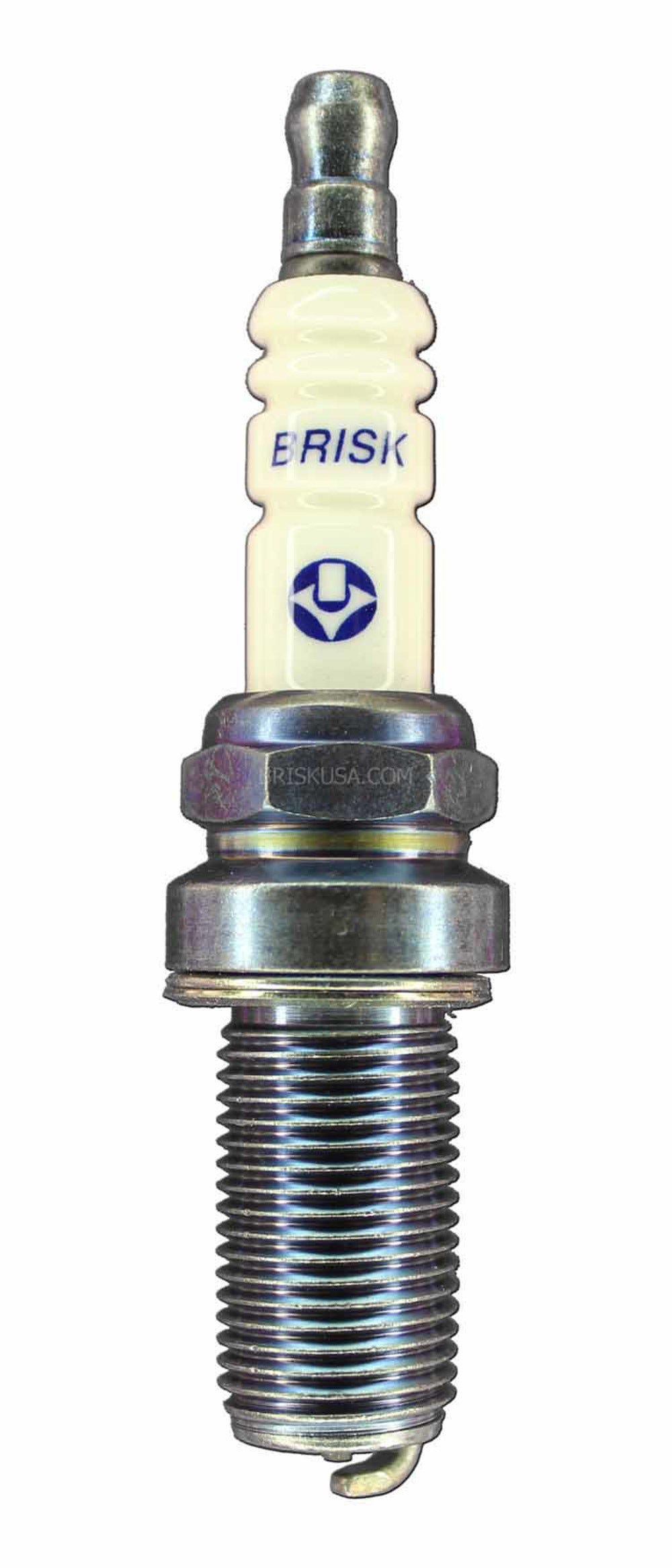 Brisk Wheel Accessory Spark Plug Silver Racing ER14S