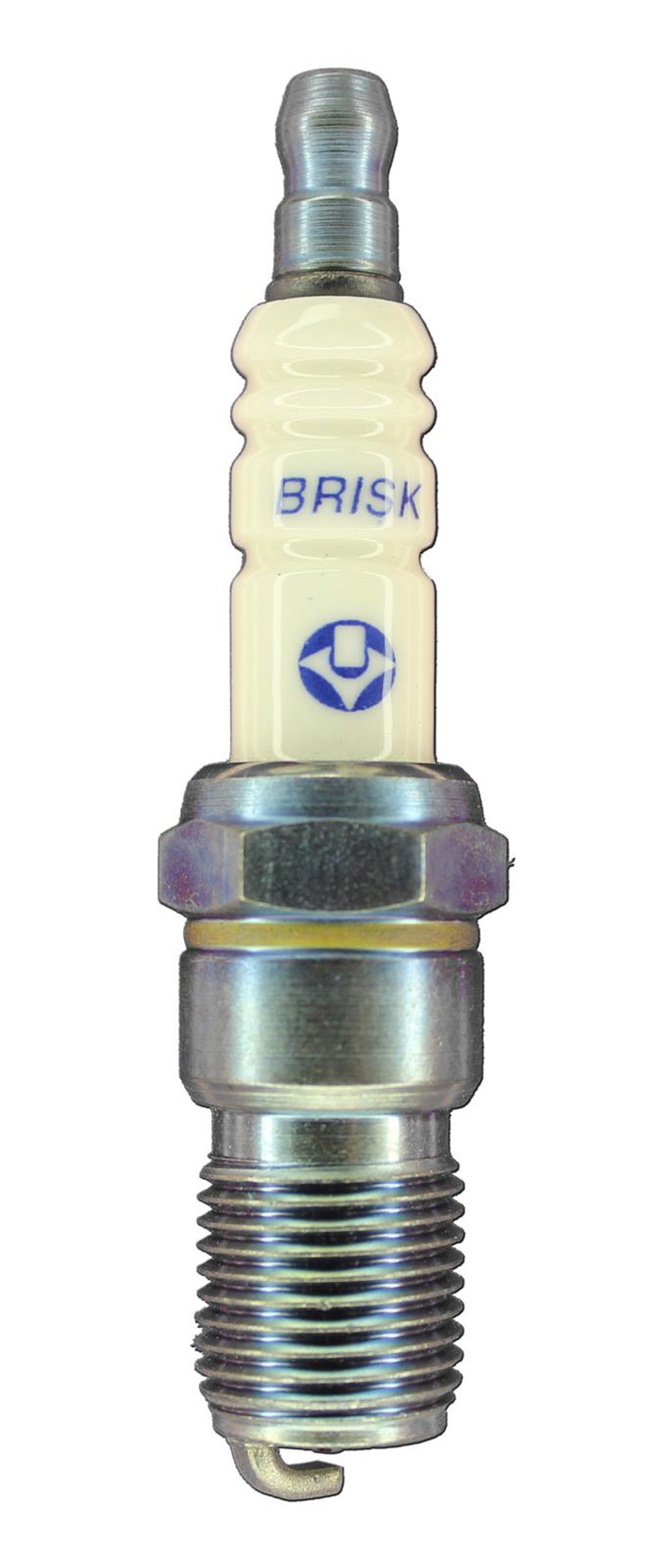 Brisk Wheel Accessory Spark Plug Silver Racing GR14S
