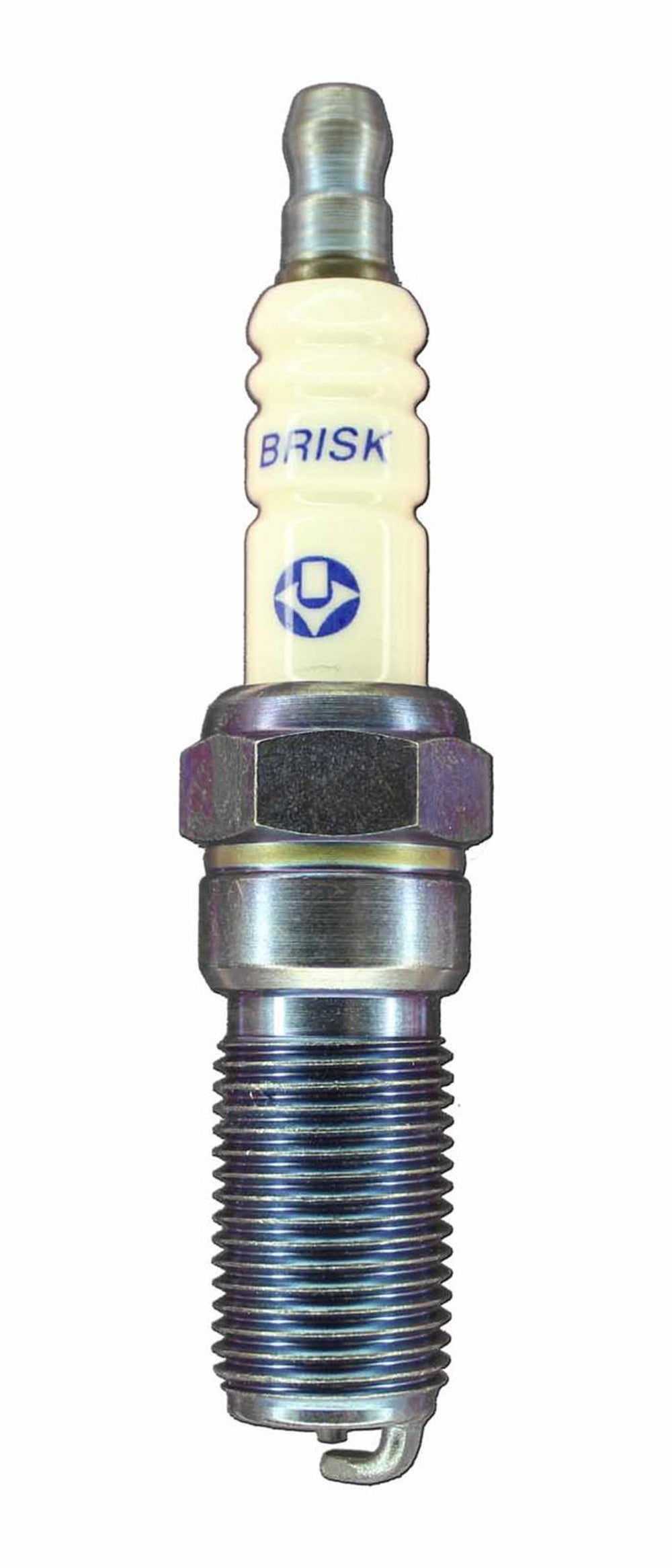 Brisk Wheel Accessory Spark Plug Silver Racing RR10S