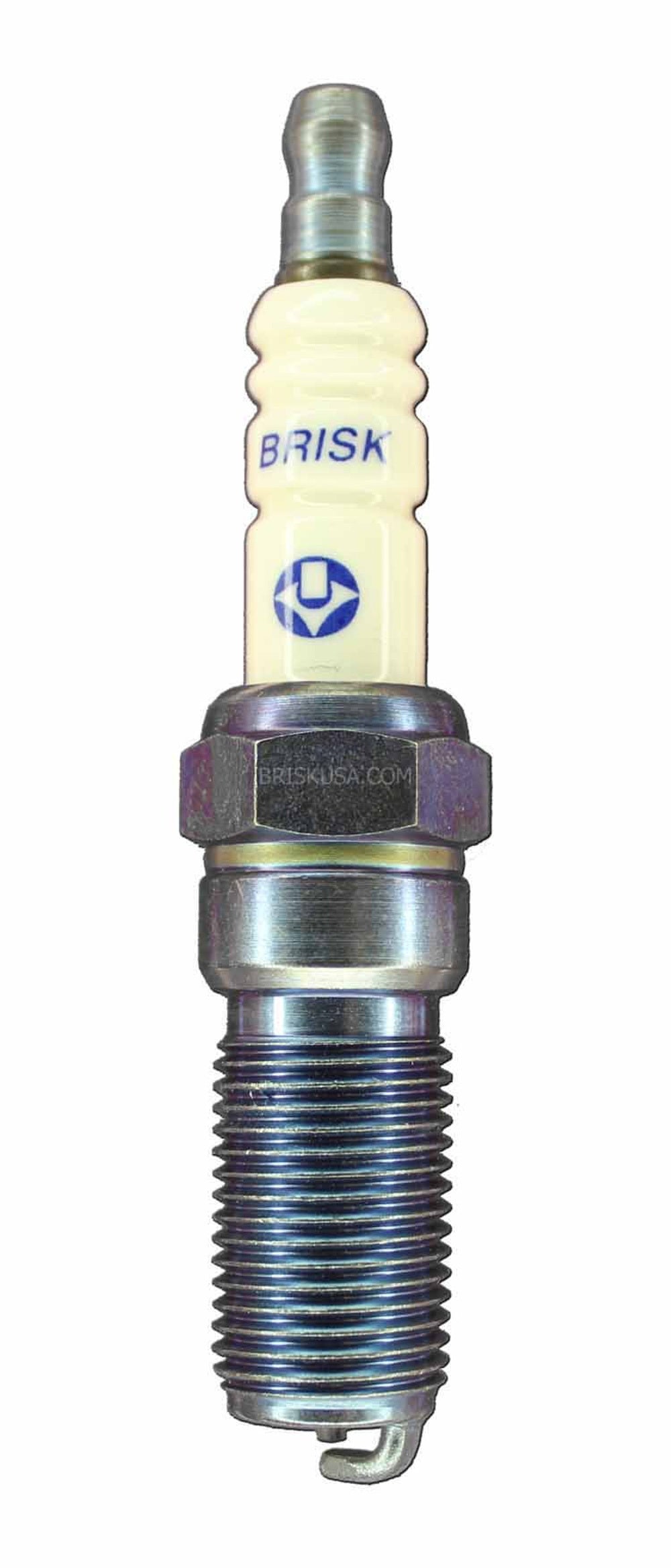 Brisk Wheel Accessory Spark Plug Silver Racing RR12S