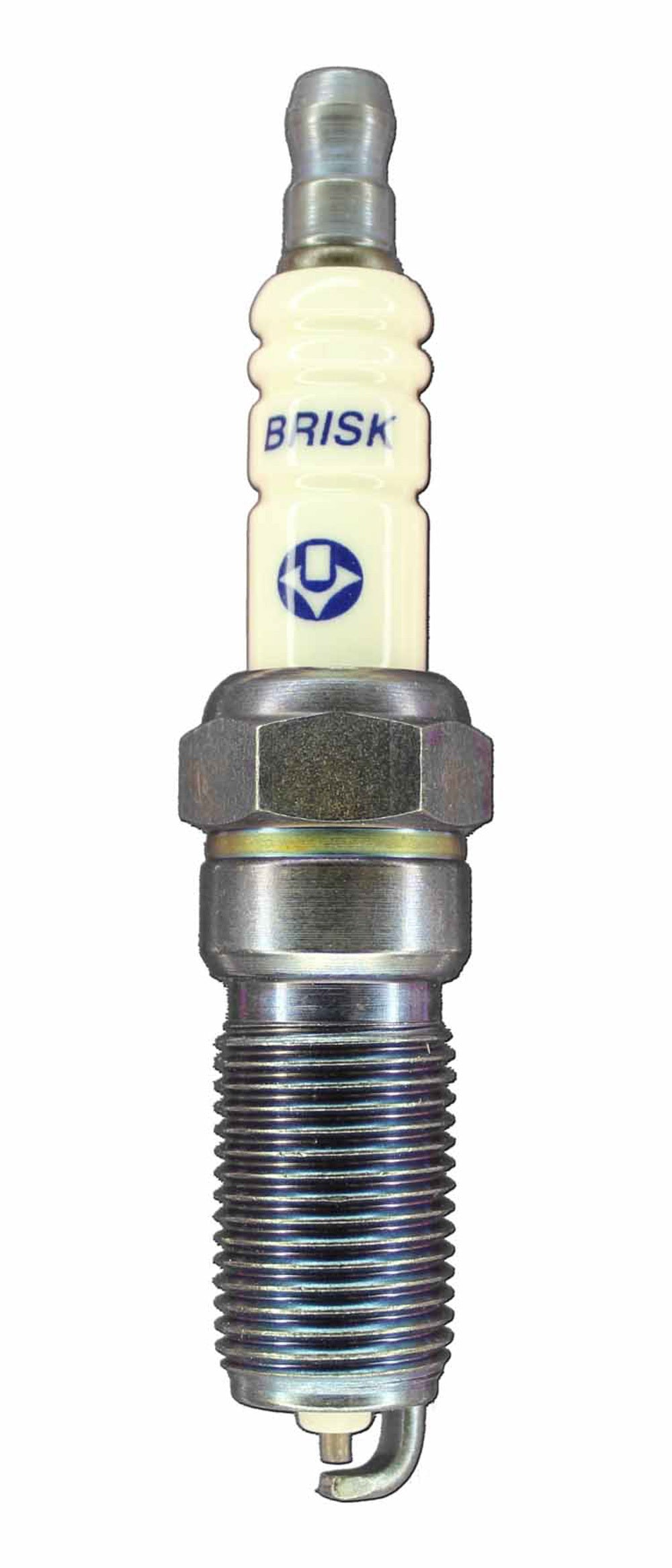 Brisk Wheel Accessory Spark Plug Silver Racing RR14YS