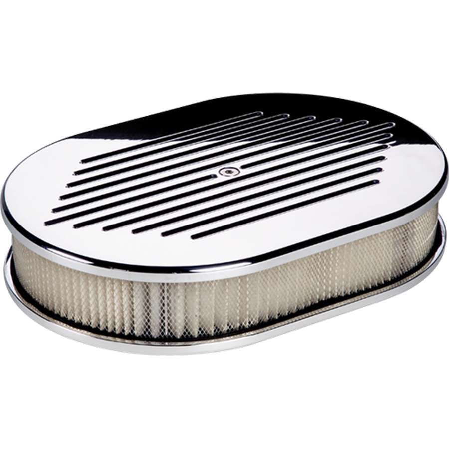 Billet Specialties Small Oval Air Cleaner Ball Milled 15320